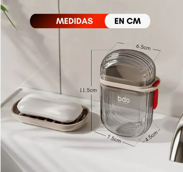 Miniatura 2 de Jabonera Portátil / Estuche De Jabon